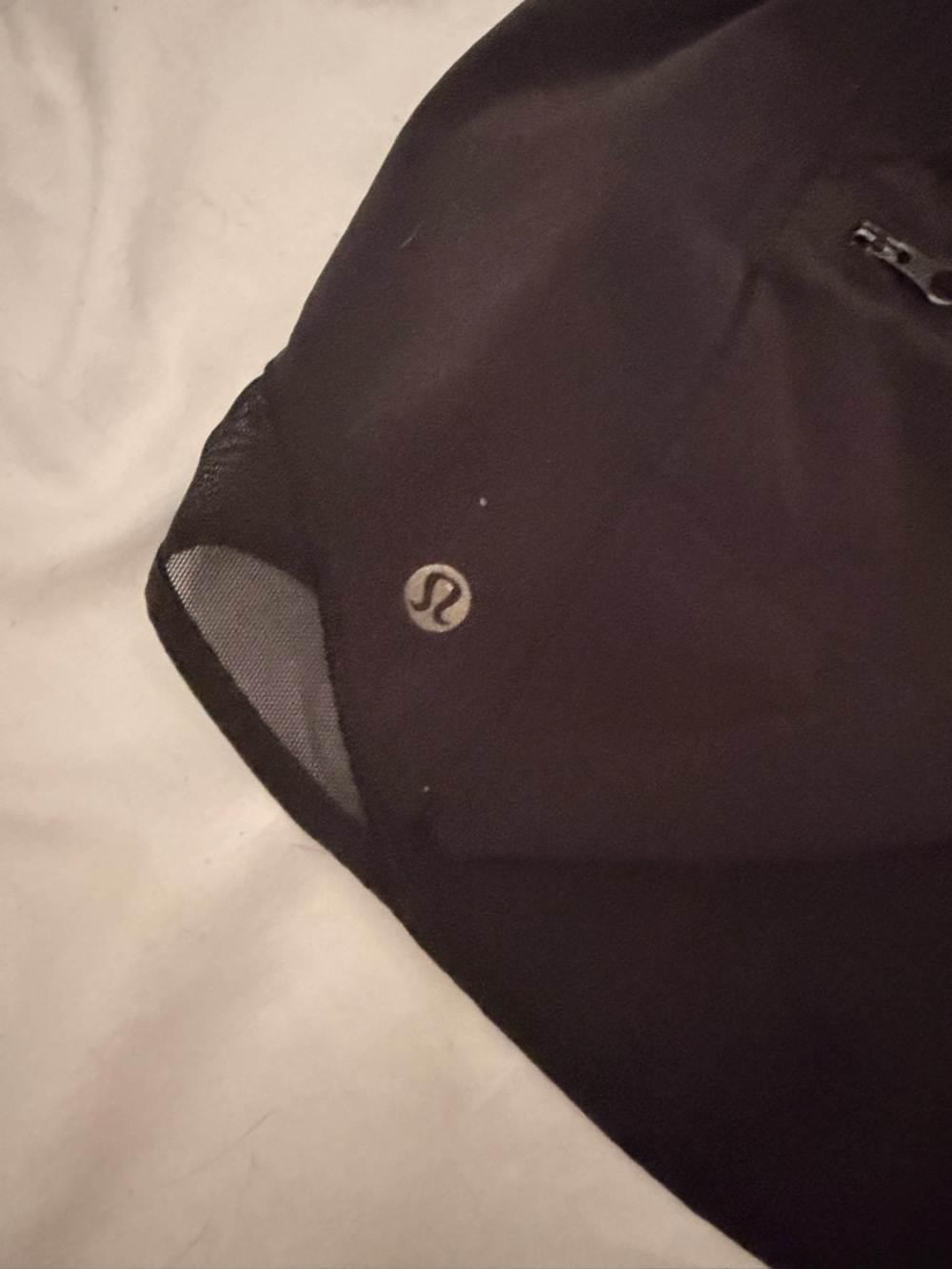lululemon athletica Black Women's “Hottie Hot” Run Shorts with Drawcord - Picture 3 of 4